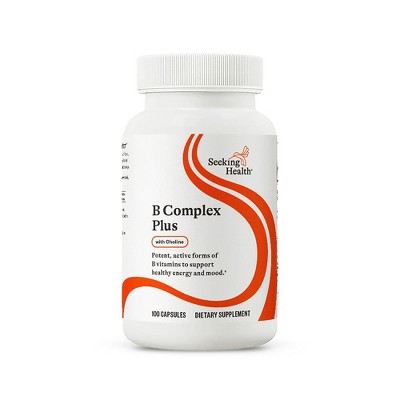 Seeking Health B Complex Plus, 100 Vegetarian Capsules