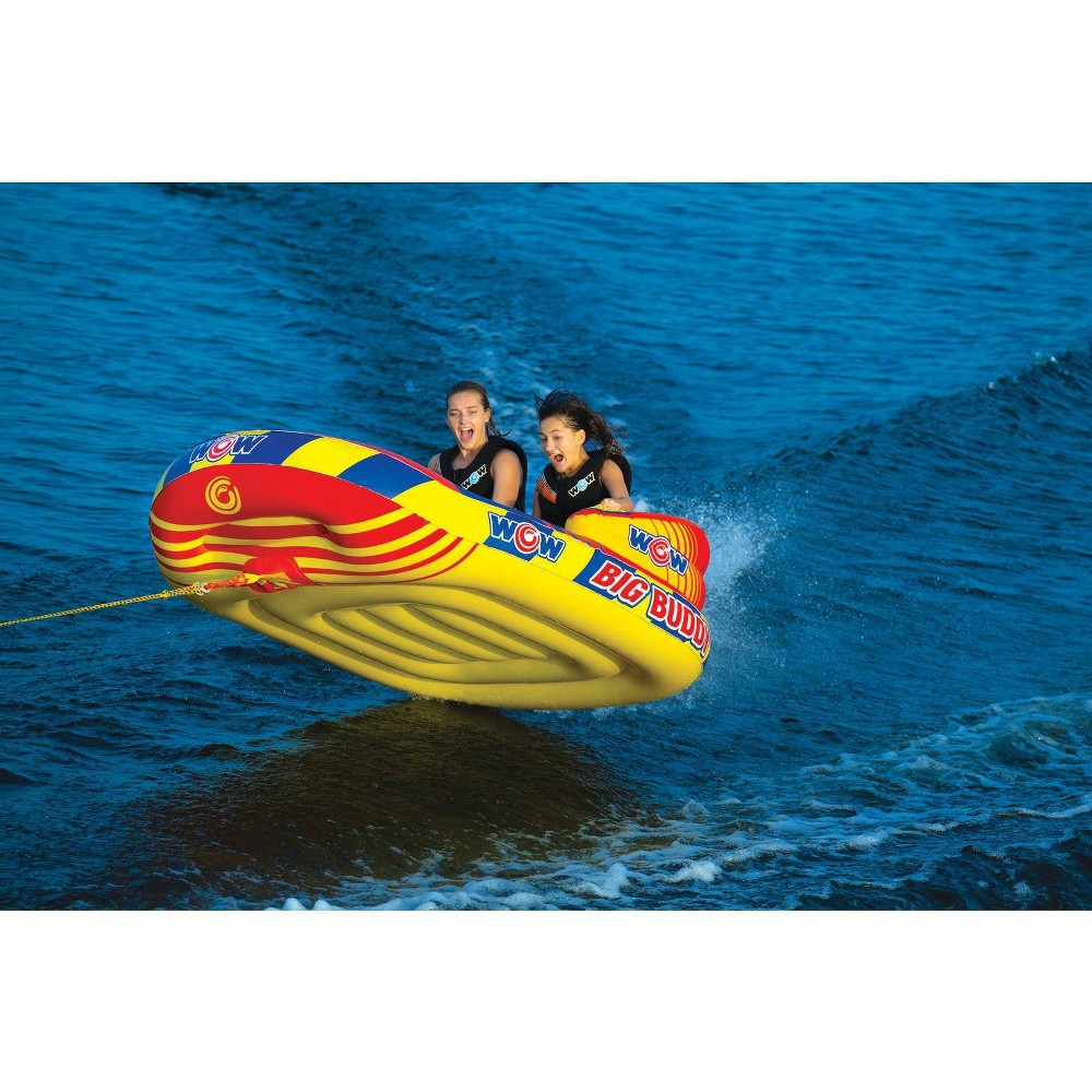 WOW Big Buddy 2-Person Towable - Red/Blue/Yellow