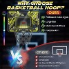 Skirfy Mini Indoor Basketball Hoop for Kids with LED Scoreboard, Over-the-Door Hoop Toy with Foldable Rim - 2 of 4