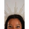HalloweenCostumes.com One Size Women Women's Gold Angel Halo Halloween Costume Headband Accessory, Orange - 2 of 2