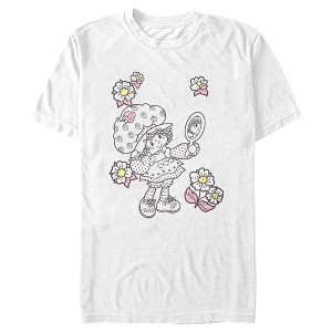 Men's Strawberry Shortcake Mirror Berry T-Shirt - 1 of 4