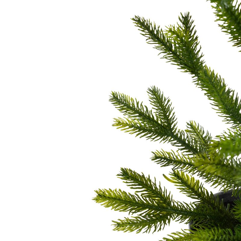 Northlight 2' Potted Pine Medium Artificial Christmas Tree – Unlit, 5 of 6