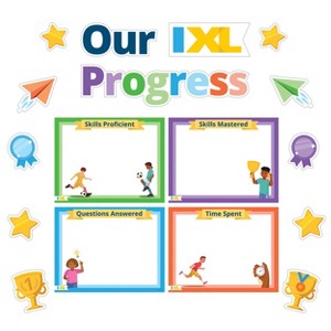 IXL Learning Our IXL Progress Mini Bulletin Board Set (18 pieces) : Target