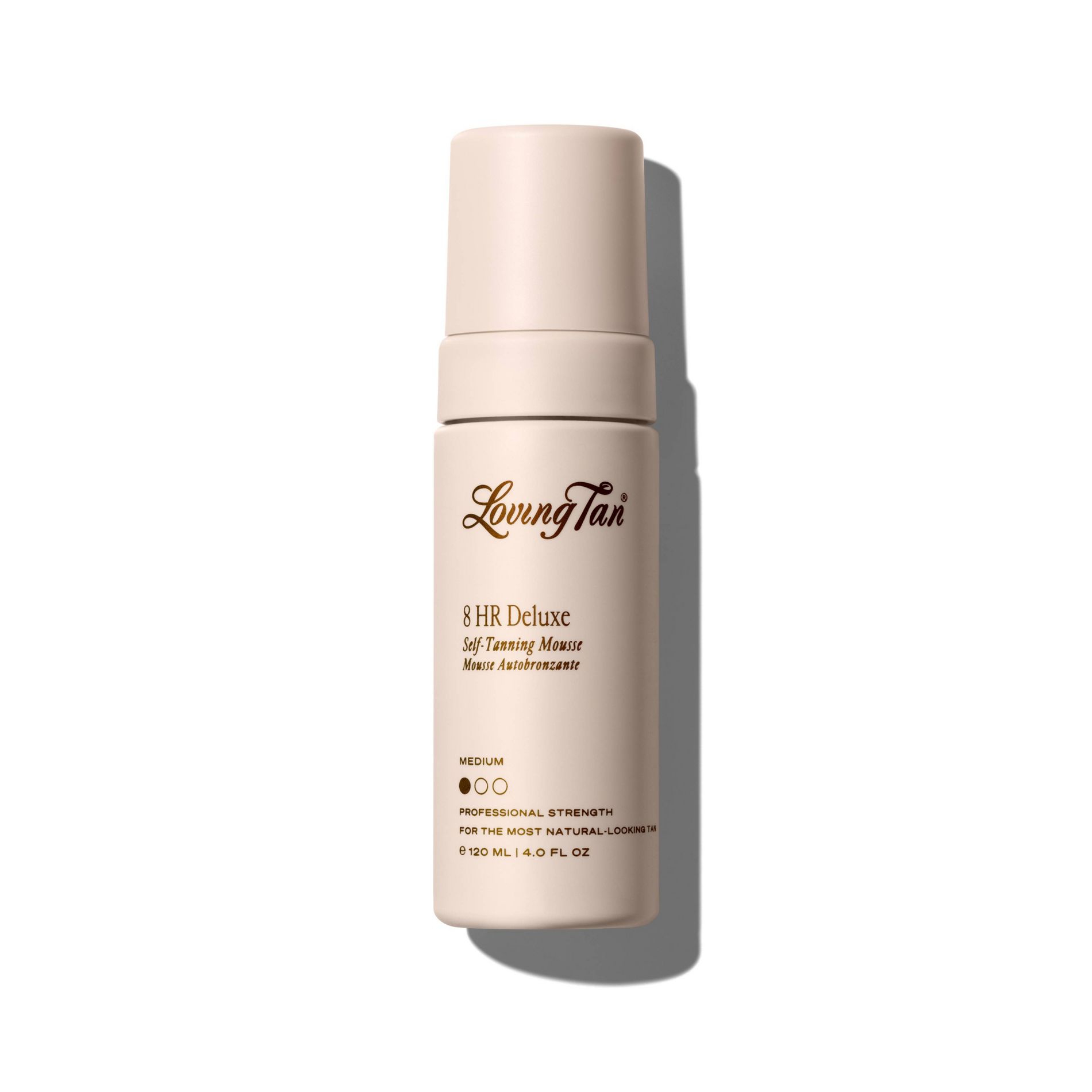 Loving Tan 8hr Deluxe Self-Tanning Mousse - Medium - 4oz - Beauty Studio