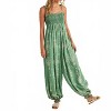 Women's Printed Balloon Bottom Jumpsuit - Klesis - 3 of 4
