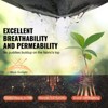 VEVOR Driveway Fabric, 3x100FT Non Woven Geotextile Fabric for Landscaping, Heavy Duty Garden Weed Barrier Fabric, 4OZ Landscape Fabric - 4 of 4