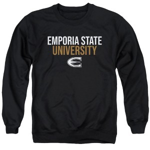 Emporia State University Official Stacked Adult Crewneck Sweatshirt - 1 of 4