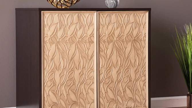 Sunel Anywhere Accent Cabinet Brown/Cream - Aiden Lane, 2 of 12, play video