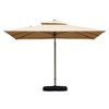 TiramisuBest 9ft Aluminum Cantilever Tilt Patio Umbrella with Center Pole - Lake Blue (Not Base) - 3 of 4