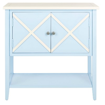 Gregory Storage Unit Light Blue - Safavieh