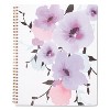 Mina Weekly/Monthly Planner, Floral Artwork, 11 x 8.5, White/Violet/Peach Cover, 12-Month (Jan to Dec): 2026 - 2 of 4
