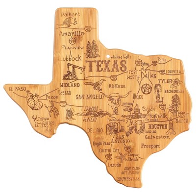 Totally Bamboo Destination Texas Cutting Board