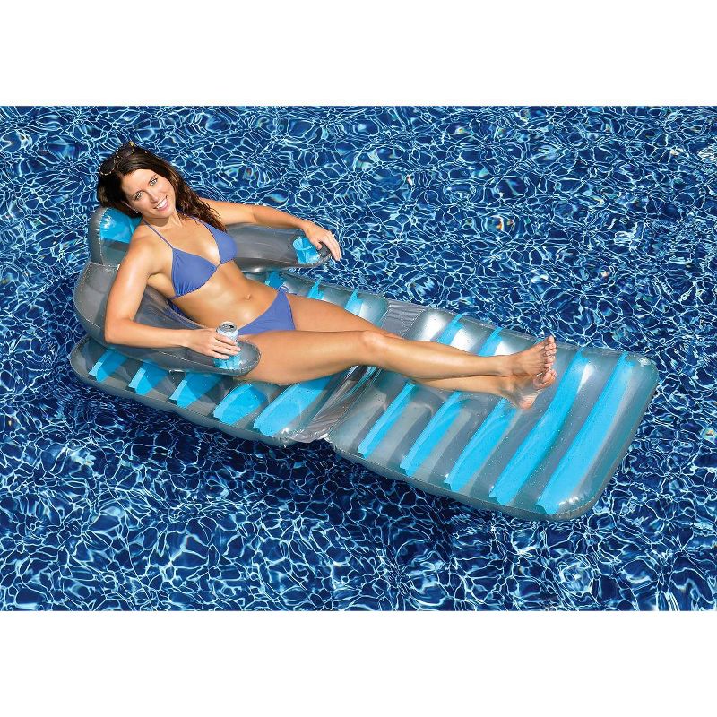 Swimline Folding Lounger Pool Float - 1 Lounger Included - Color May Vary, 2 of 7