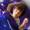 PiccoCasa Polyester All-season Reversible Galaxies Bedding Sets 3 Pcs - 3 of 4