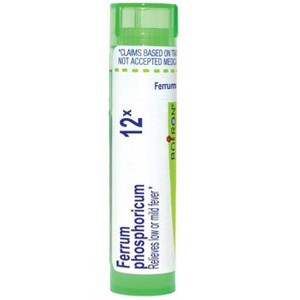 Ferrum Phosphoricum 12X by Boiron Homeopathic Single Medicine For Cough, Cold & Flu  -  80 Pellet - 1 of 4