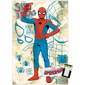 Trends International Marvel Animations' Your Friendly Neighborhood Spider-Man - Suit Concept Ideas Unframed Wall Poster Prints - 1 of 4