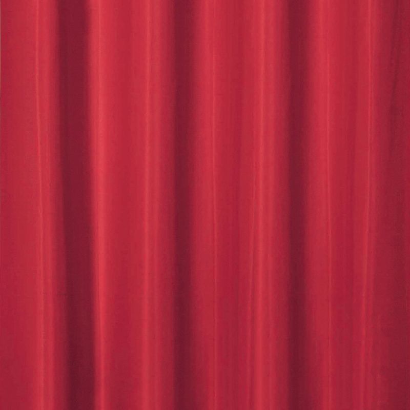 RT Designers Collection Kennedy Elegant Design Grommet Curtain Panel Red, 3 of 4