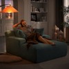 Dexmalle Oversized Corduroy Chaise Lounge Sofa Chair,Indoor,Gray - 4 of 4