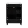 Chery Life 24" Bathroom Vanity Cabinet with Ceramic Sink, 2 Drawers, 1 Door - 4 of 4