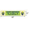 Big Dot of Happiness Let’s Rally - Pickleball - Happy Birthday Decorations Party Banner - 2 of 4