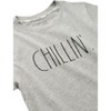 RAE DUNN - Boys' Short Sleeve Tie Dye T-Shirt - Light Gray "CHILLIN" - 6 - 2 of 3