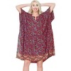 HAPPY BAY Women's Summer Holiday Beachwear Mini Swimsuit Loose Beach Dress Vacation Swimwear Plus Size Bathing Suit Cover-up for Women 2X-3X - 3 of 4
