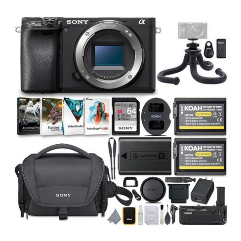 Sony Alpha A6400 Mirrorless Digital Camera (body Only) Bundle : Target