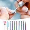 Unique Bargains Women's Nail Drill Bits Set Multicolored 10 Pcs - image 2 of 4