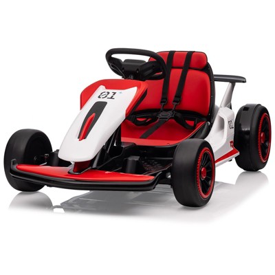 Drift Go-Kart for Kids – 360° Drifting Go-Kart with Dual Motor, Adjustable Speed, and Realistic Driving Controls