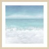 Amanti Art Tranquil Ocean Waves Beach II by Christine Zalewski Framed Wall Art Print - 4 of 4