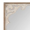 Kate and Laurel Shovali Framed Wall Mirror, 22x34, Rustic Brown - 3 of 4
