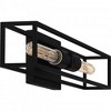 Quoizel Lighting Leighton 2 - Light Vanity in  Matte Black - 2 of 4