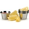 RSVP International Kitchen Prep Bowl Collection Stainless Steel, Sauce Cups, Set of 24, Silver - 2 of 4
