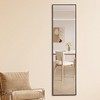 ONWITH Black solid wood frame full length mirror - 4 of 4