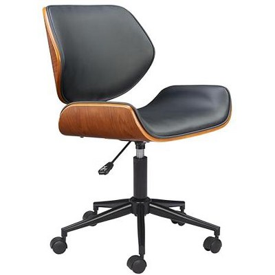 Zuo Flex Low Back Office Chair Black