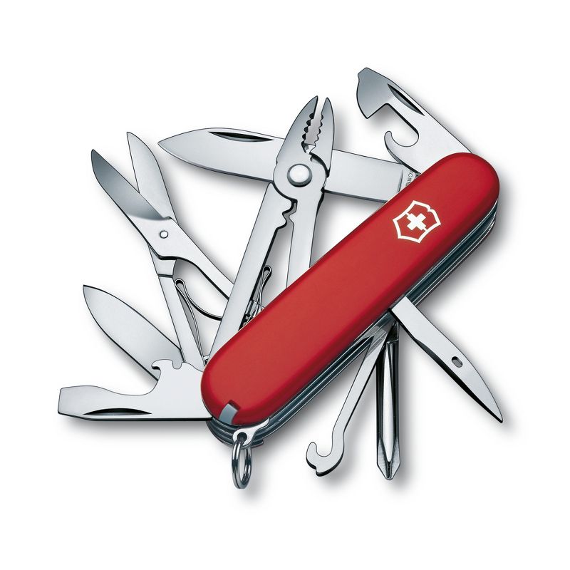 Victorinox Deluxe Tinker 17 Function Red Pocket Knife - Red, 1 of 3