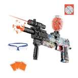 Contixo GB1 Gel Ball Blaster with Eco-Friendly & Auto Modes, Laser Guide and Transformable, 50ft+ Range with 30000 Water Gel Beads, Goggles
