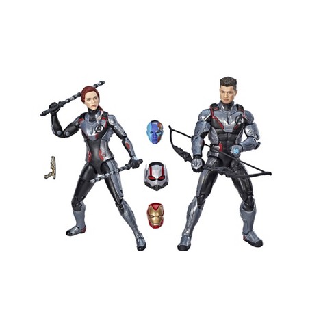 Marvel Avengers Legends Series 6 Black Widow Marvels Hawkeye Figure 2 Pack