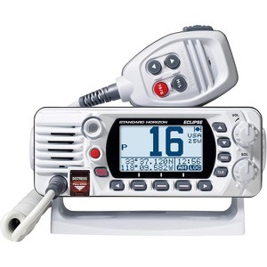 Standard Horizon GX1400G Fixed Mount VHF Radio with GPS - White - 1 of 1