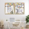 Stupell Industries Spellbound Halloween Phrases 2pc Floating Frame Art Set - 2 of 4