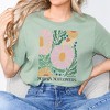 Simply Sage Market Women's Boho No Rain No Flowers Short Sleeve Graphic Tee - 3 of 4