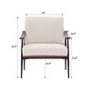 Sling Chair w/ Cushion – Accent/Vanity Seat - 2 of 4