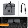 Coucheta Dog Car Seat - Portable, Foldable & Waterproof Pet Travel Bag, Removable Backseat Hammock with Breathable Mesh for Cars, SUVs - 3 of 4