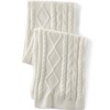 Lands' End Women's CashTouch Cable Knit Scarf - 2 of 2