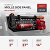 Yakima OverHaul Short Versatile Powder Coated Aluminum Molle Side Panel with Universal Grid and Slot Pattern for OverHaul HD, Silver - 3 of 4