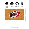 EvergreenNHLCarolina Hurricanes Logo Natural Coir 28 x 16 Inches Indoor Outdoor Doormat - 3 of 4