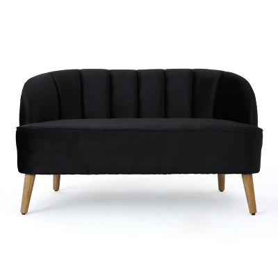 NicBex 50 Inch Loveseat Sofa Mid-Century Comfy 2 Seater Couch with Wood Legs for Living Room,Apartment