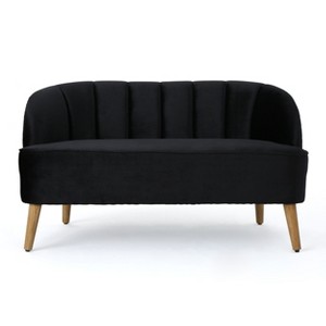 NicBex 50 Inch Loveseat Sofa Mid-Century Comfy 2 Seater Couch with Wood Legs for Living Room,Apartment - 1 of 4
