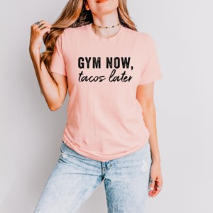 Simply Sage Market Gym Now Tacos Later Short Sleeve Tee - 1 of 4