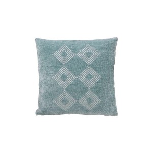 DOMETOUR 17.5" Multicolor Square Flannelette Pillow Decorative Pillow - 1 of 4
